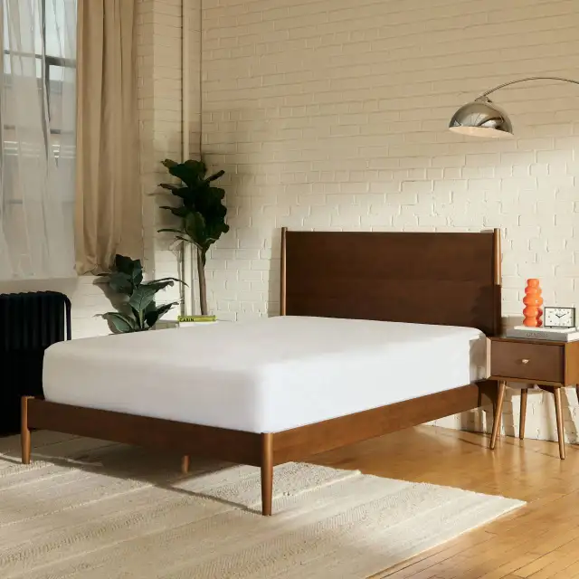 Mid-Century Modern Twin Bed Frames (6avail.) Part headboard miss in Beds & Mattresses in Truro - Image 3