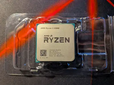 Ryzen 3 2200G + Stock Cooler, View more