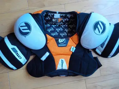 Hockey Shoulder Pads, Shin Guards (priced separately), View more