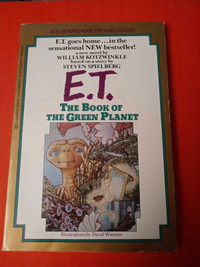 1985 E.T. the book of the green planet in very good condition 