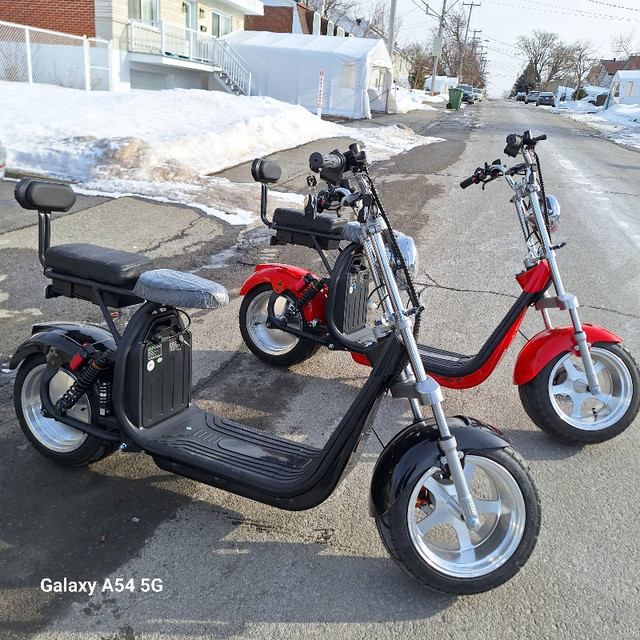 CityCoco  - Electric Scooter FAT TIRE 2024 NEW dans Vélos électriques  à Ville de Montréal - Image 4
