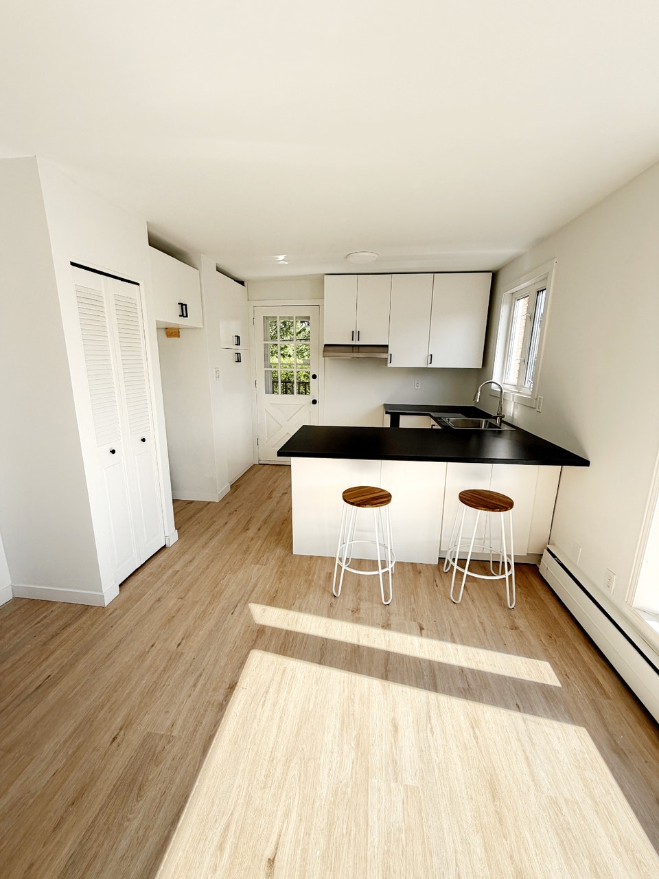5 1/2 Vieux-Nord Hydro/électricité inclus - Cour Privée 2