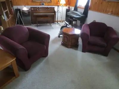 Matching ARM CHAIRS - Just Steam Cleaned!!, View more