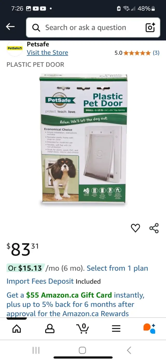 small pet door in Other in Windsor Region - Image 2