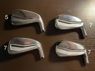 Cobra Forged Tec Right Hand Iron Heads, View more