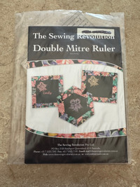 The Sewing Revolution Double Mitre Ruler - Kemptville