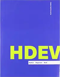 HDEV, 4th Canadian Edition, 2021 by Rathus, Rogerson and Berk
