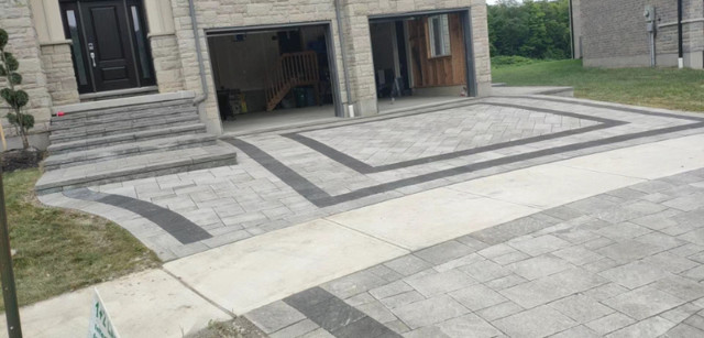 Landscaping Free Estimate24/7 Hotline : 647-390-9307 Barry in Interlock, Paving & Driveways in Oshawa / Durham Region - Image 3