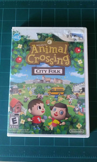 Nintendo Wii Animal Crossing City Folk