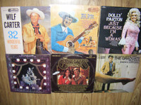 6 old Time music records for sale..
