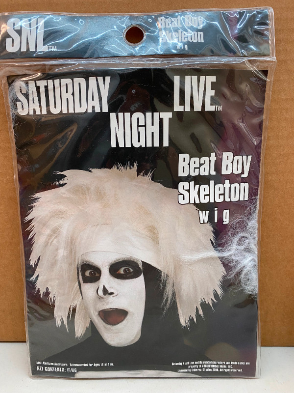 Men's Wig - Beat Boy Skeleton (from David S. Pumpkins) - SNL in Costumes in City of Toronto
