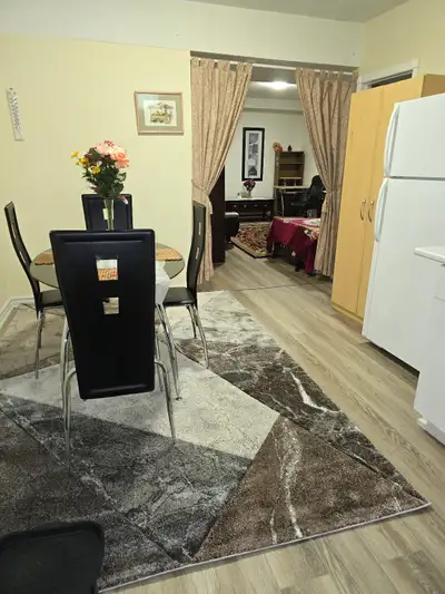 Basement Unit is clean and in excellent condition in a quiet and safe neighborhood Has big windows a...