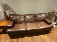 Real Leather Couch Set