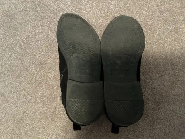 Topman Mens Black Suede Zip Boots in Men's Shoes in City of Toronto - Image 6