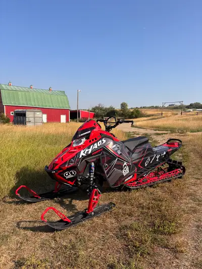 I’m looking for a 2025-2026 khaos 155 with either the 850 or 9r. Sled must have warranty and be equi...