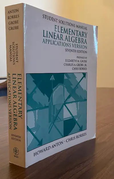 #10 Elementary Linear Algebra Applications Version, View more
