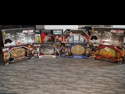 UFC PrideFC Toys NEW - SELL or TRADE, View more