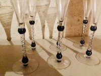 SHOT GLASSES SETS -or- CHAMPAGNE GLASSES