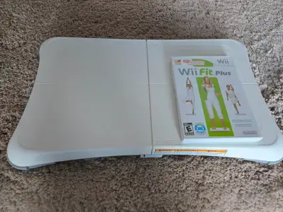 Nintendo WII Fit Board and game, View more