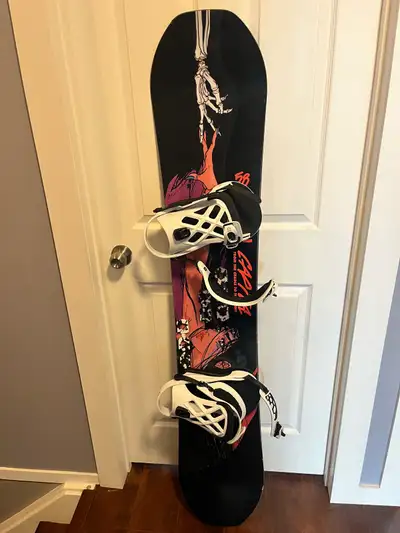 Capita indoor survival 158 With union contact pro bindings Road for one season and unfortunately did...