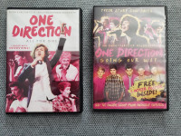 Set of 2 One Direction DVD's