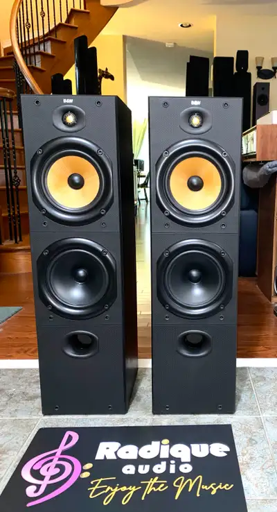 Attractive, Great Sounding B&W 3-Driver Floor-Standers DM603, View more