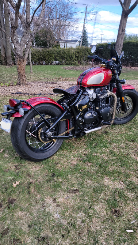 Triumph Bobber Gold Line 2022 dans Routières  à Laval/Rive Nord - Image 2