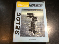 1965-1989 Mercury Outboards Seloc Manual 2-40 HP 1 & 2 Cylinder