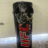 UFC punching bag with chain