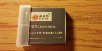 BRAND NEW REPLACEMENT BATTERY FOR CANON POWERSHOT D10
