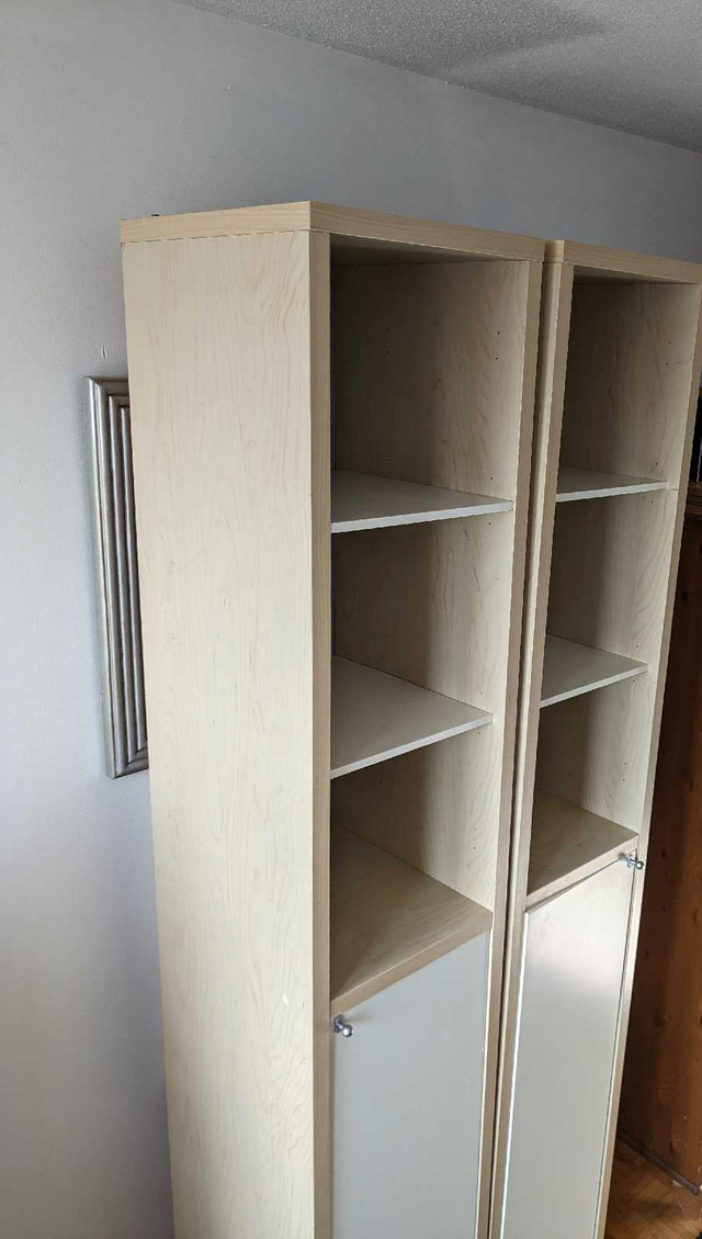 Tall beige Shelving Unit in Bookcases & Shelving Units in Mississauga / Peel Region - Image 4