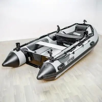 Brand new (still in box) STRYKER LX 360 (11’ 7”) inflatable boat and brand new YAMAHA F6SMHA 6 HP ou...