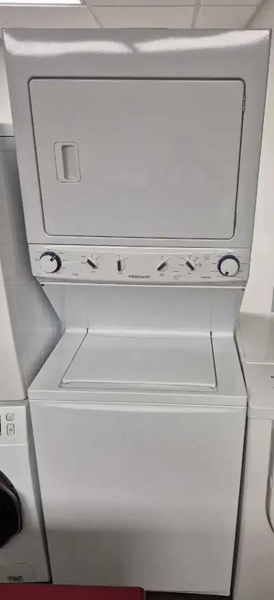 GREAT WORKING CONDITION Frigidaire Washer & Dryer Set, 5.5 cu. ft. Dryer Capacity, 4.4 cu.ft. Washer...