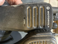 Motorola radios and chargers