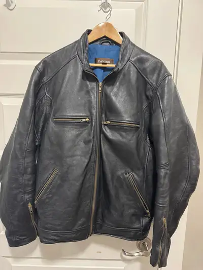 Danier men’s leather jacket - XL, View more