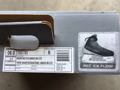 Bauer Unisex Recreational Ice Skates with Elite Pro Skate Guards, View more