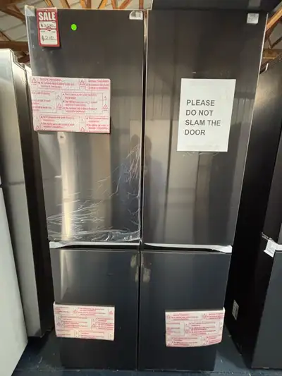 Samsung Bespoke “36” Black Stainless Steel 4 Door Fridge, View more