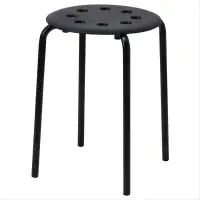 IKEA  Black stool