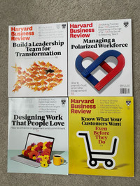 Harvard Business Review 4 Magazines 2022