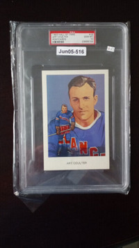 PSA 10 Art Coulter 1983 Hockey Hall of Fame Postcard #J5 Rangers