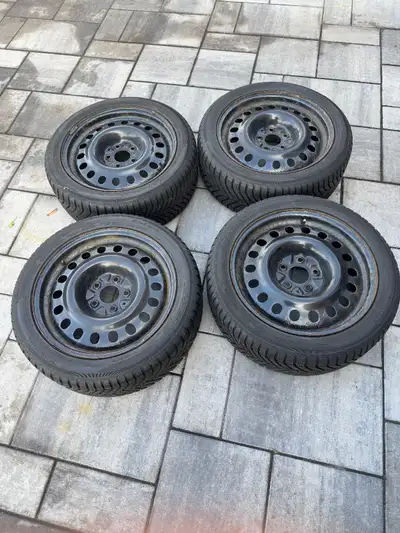 This is a set of 4 Yokohama Blue Earth V905 winter tires. I have attached pictures of the manufactur...