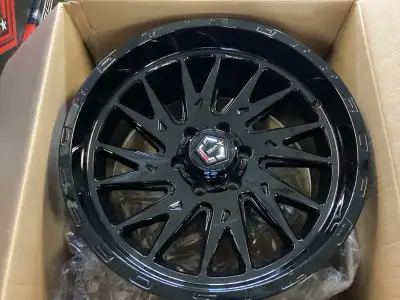 TIS 547B. Gloss Black 20x10. 6x5.5. -19 offse4 for $1540 plus tax Call Joe 705-426-5497