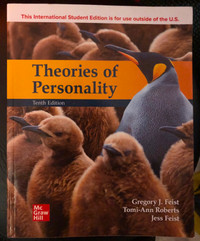 Theories of Personality 10th edition, PSYC 2283 MRU, psychology