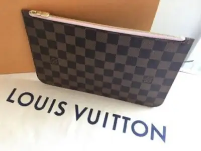 NEW! 100% Authentic Louis Vuitton Zippered Clutch , View more