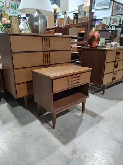 Mid-Century Modern Nightstand, View more