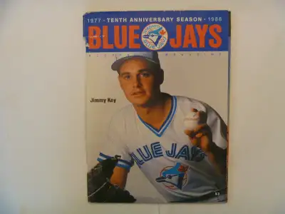 Toronto BLUE JAYS Scoreboard Magazine 1986, View more