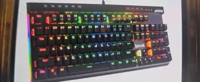 Red dragon gaming keyboard, View more
