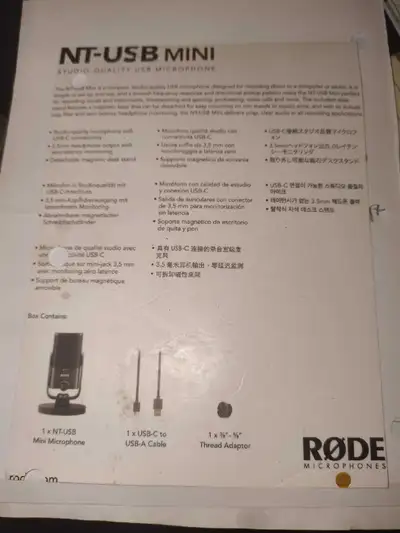 Rode NT-USB Mini Microphone, View more