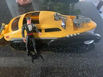 The Shadow Thunder Cab Taxi Action Figure Vehicle Vintage Complete RARE KENNER with / Kenner The Sha...