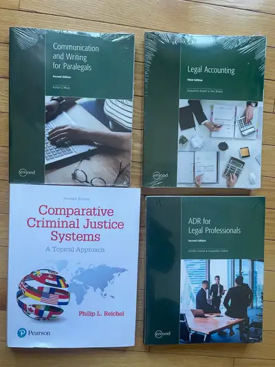 Law and Paralegal  Textbooks -Edmond, View more